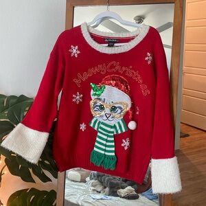 Meowy Christmas ugly Christmas sweater
